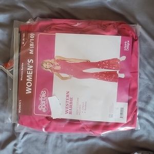 NEW Barbie Western Costume MEDIUM